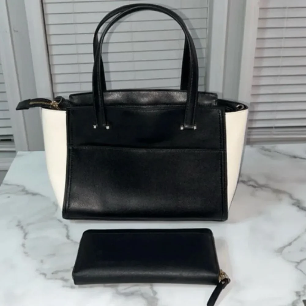 Kate-spade-new-york Women's Black and Blue Bag